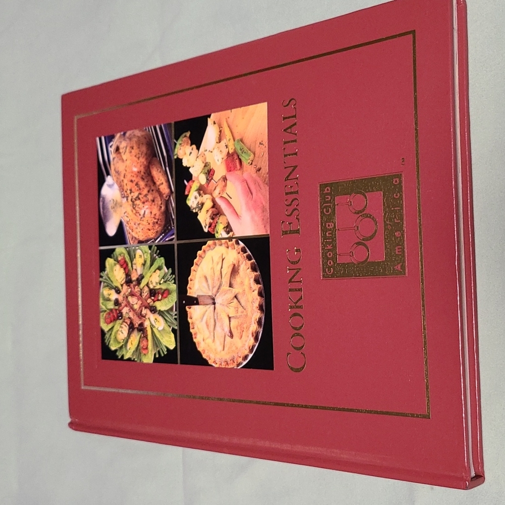 Hard cover cookbook